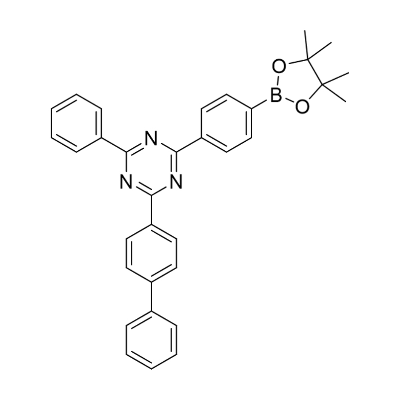 2-([1,1'-défheinil]-4-il)-4-feinil-6-(4-(4,4,5,5-tetramethyl-1,3,2-dé-ocsaaborolan-2-il)feinil )-1,3,5-triazín
