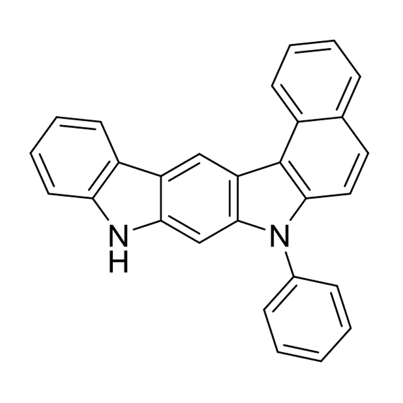 7,9-Dé-hidri-7-feinil-beansó[g]indól[2,3-b]carbazole