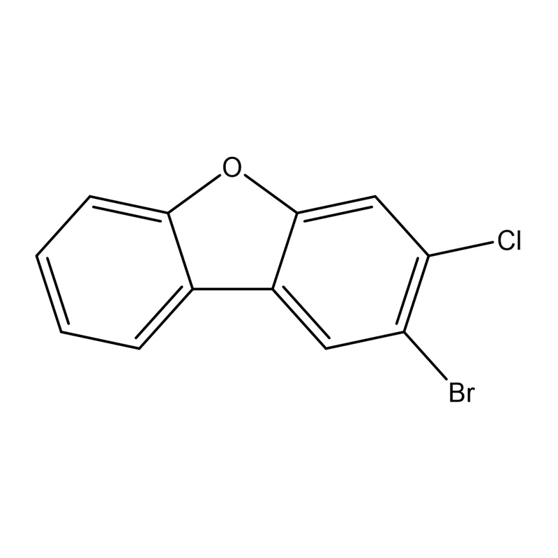 Dibenzofuran, 2-bróma-3-chloro-