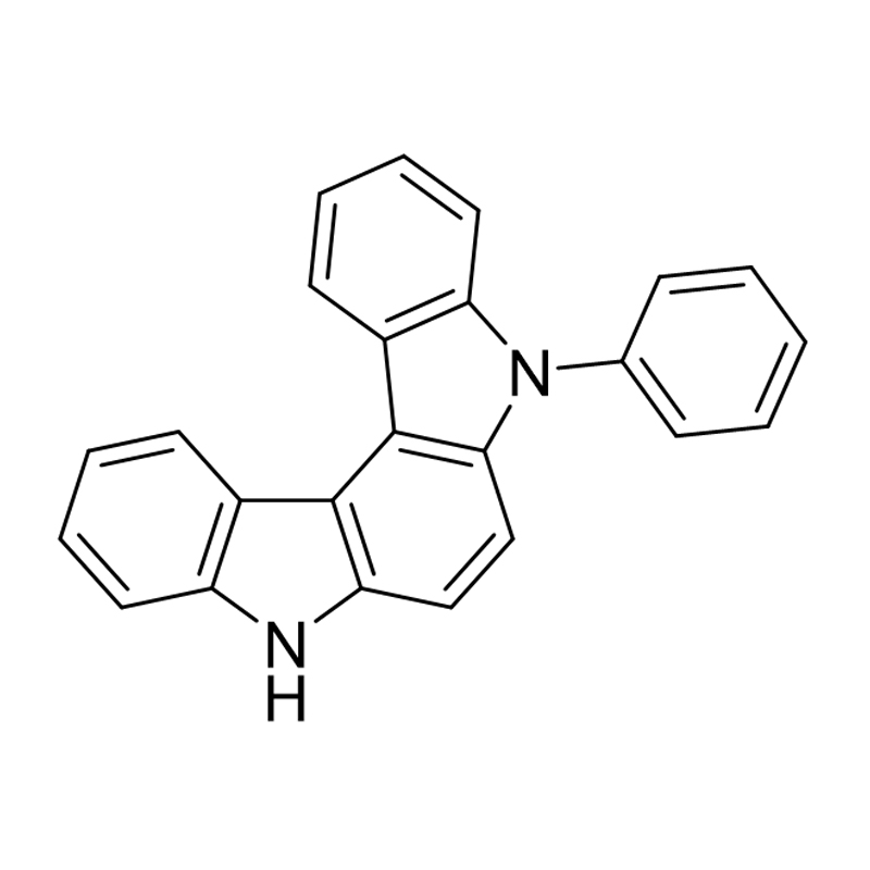 5-feinil-5,8-dé-hidrindolo[2,3-c]carbazole