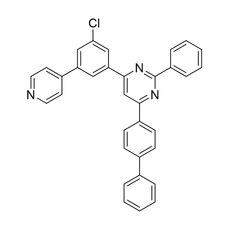4-([1,1'-défheinil]-4-il)-6-(3-clóra-5-(piridin-4-il)feinil)-2-feinilpirimidín