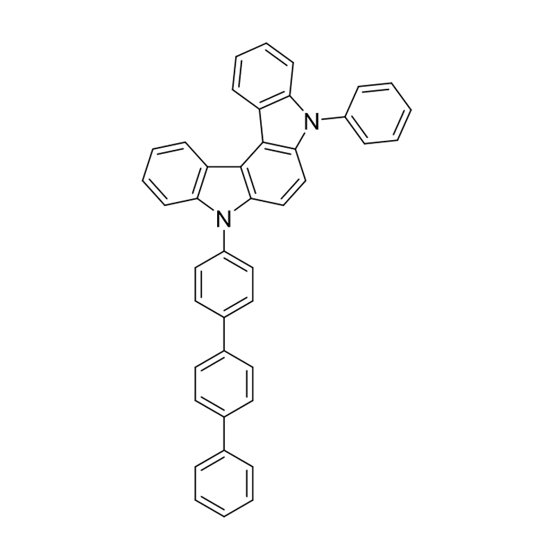 Indolo[2,3-c]carbazole, 5,8-dé-hidr-5-feinil-8-[1,1′:4′,1′′-terphenyl]-4-il-